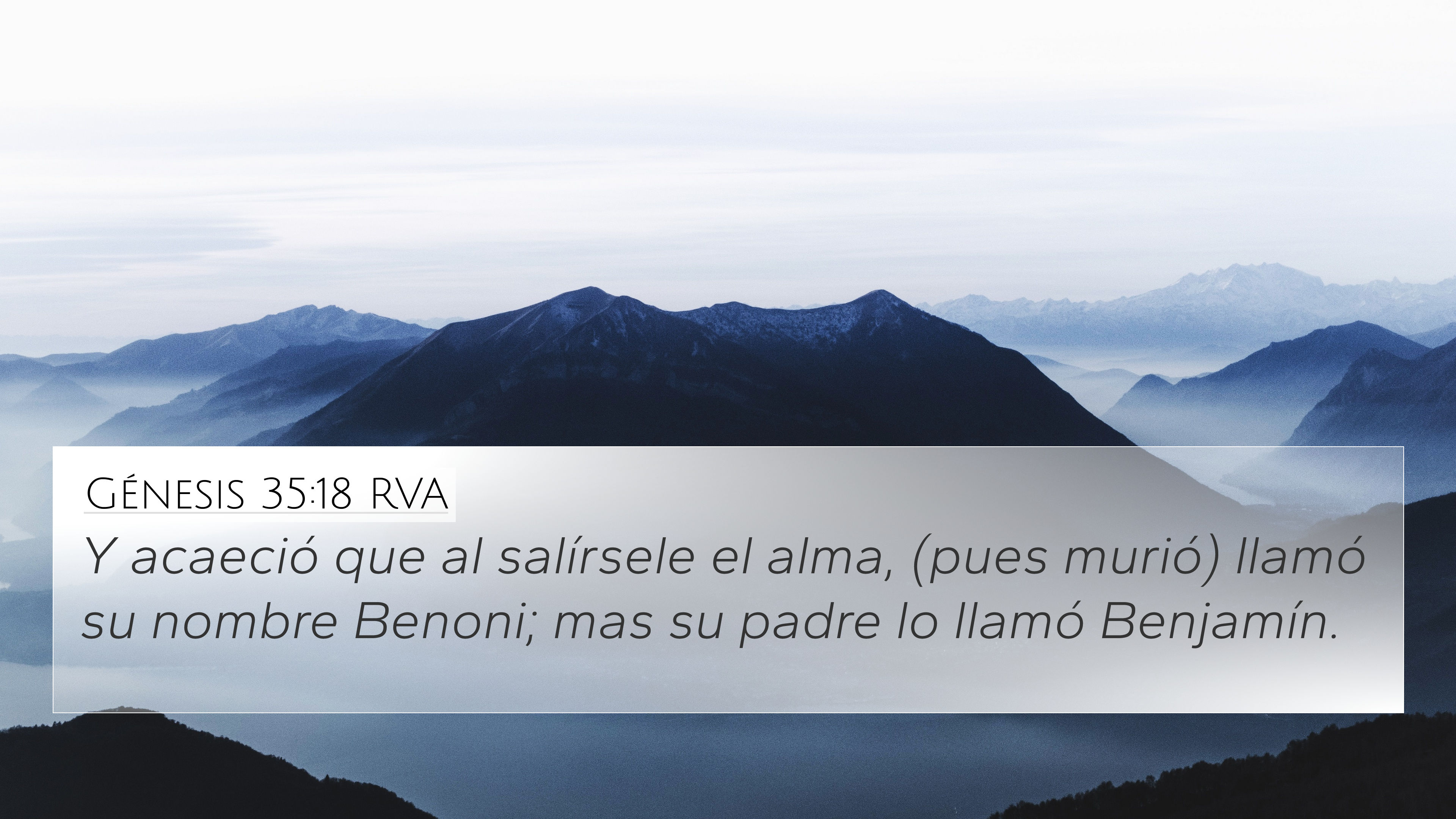 Gênesis 35:18 - Bíblia